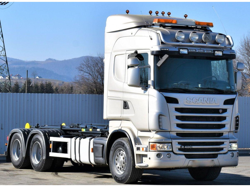 Scania R 480 Abrollkipper * 6x4 * Top Zustand ! - Camion ampliroll: photos 3 Scania R 480 Abrollkipper * 6x4 * Top Zustand ! - Camion ampliroll: photos 3
