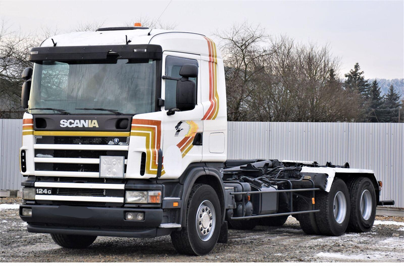 Scania R124 470 Abrollkipper * 6x2 * Motor Problem - Camion ampliroll: photos 4 Scania R124 470 Abrollkipper * 6x2 * Motor Problem - Camion ampliroll: photos 4