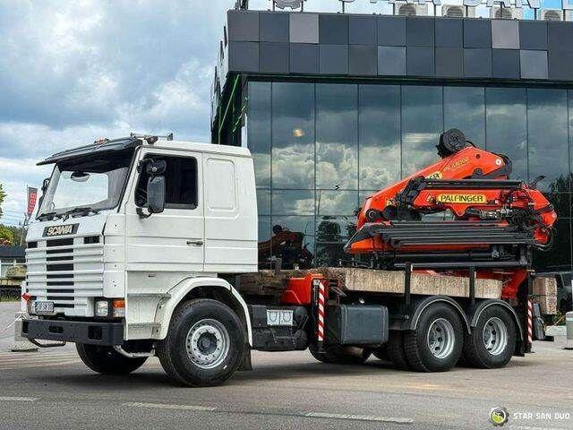 Scania R143 HL 6x2 PALFINGER PK44002 Crane Kran en leasing occasion Scania R143 HL 6x2 PALFINGER PK44002 Crane Kran: photos 16