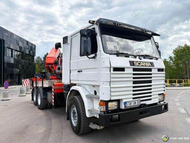 Scania R143 HL 6x2 PALFINGER PK44002 Crane Kran en leasing occasion Scania R143 HL 6x2 PALFINGER PK44002 Crane Kran: photos 8