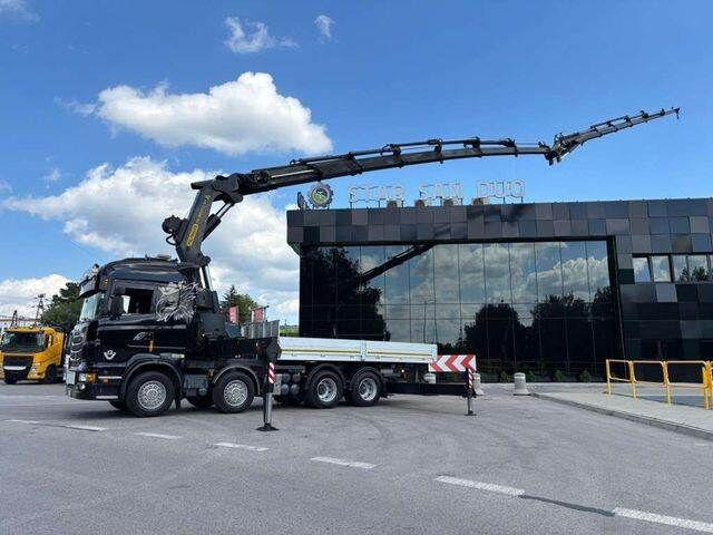 Scania R560 8x2 PALFINGER PK 92002 SH Fly Jib Winch 5t - Camion plateau, Camion grue: photos 5 Scania R560 8x2 PALFINGER PK 92002 SH Fly Jib Winch 5t - Camion plateau, Camion grue: photos 5