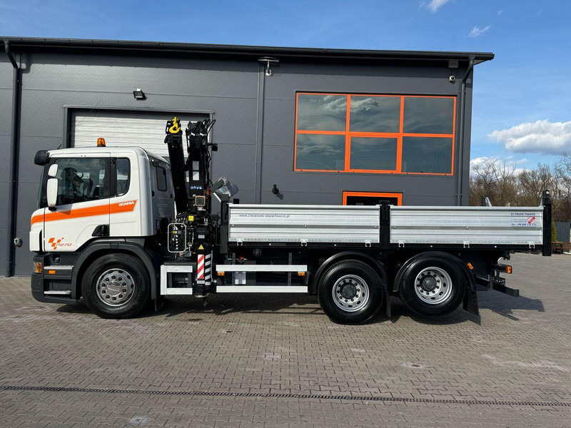 Scania SCANIA P270 6x2 wywrotka 3-stronna + HDS TEREX ATLAS 165.2E - Camion benne, Camion grue: photos 2 Scania SCANIA P270 6x2 wywrotka 3-stronna + HDS TEREX ATLAS 165.2E - Camion benne, Camion grue: photos 2