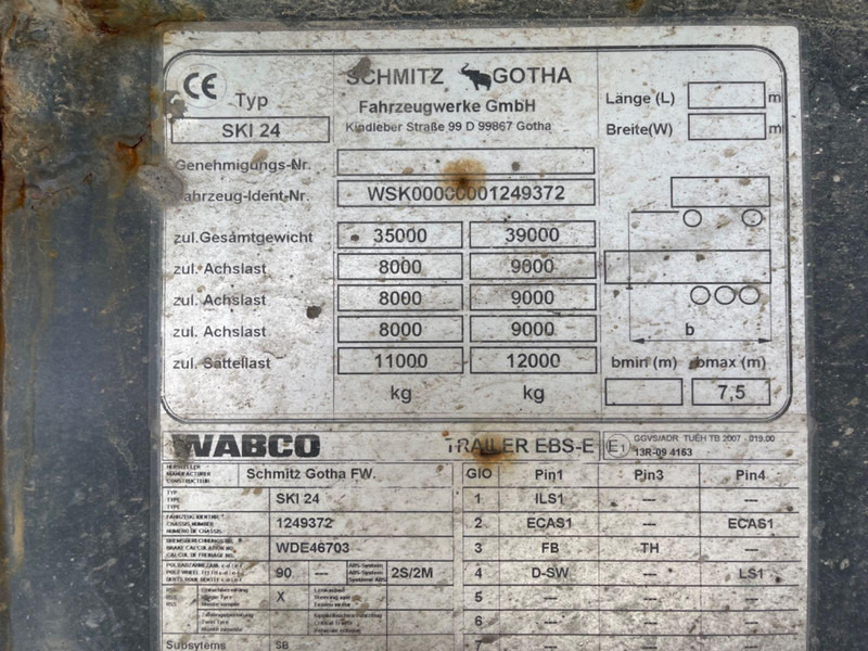 Semi-remorque benne Schmitz Cargobull SKO-24 kipper: photos 6