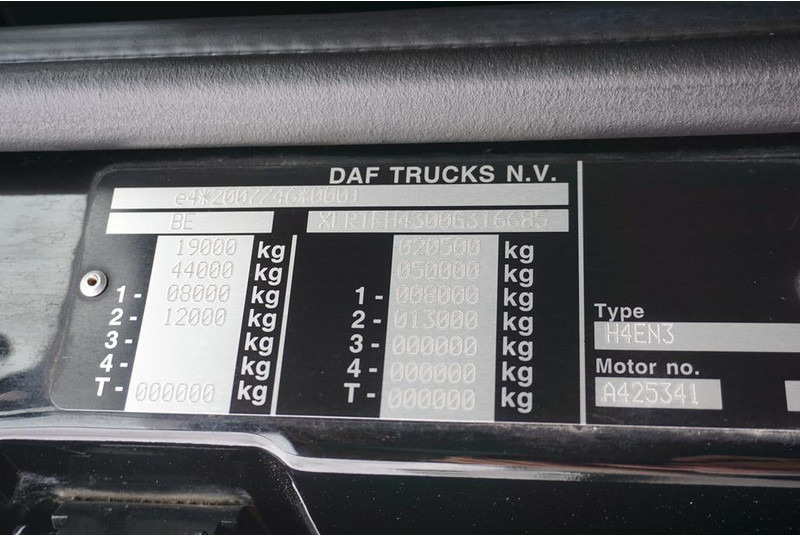 Tracteur routier DAF 106 / 480 / EURO 6 / ACC / I -COOL / HYDRAULIKA / PEŁNA OPCJA: photos 11