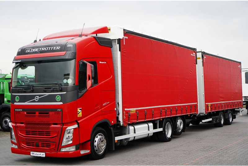 Volvo FH 460 / ZESTAW TANDEM 120 M3 / PRZEJAZDOWY / I-PARK COOL / WIEL - Tracteur routier: photos 2 Volvo FH 460 / ZESTAW TANDEM 120 M3 / PRZEJAZDOWY / I-PARK COOL / WIEL - Tracteur routier: photos 2