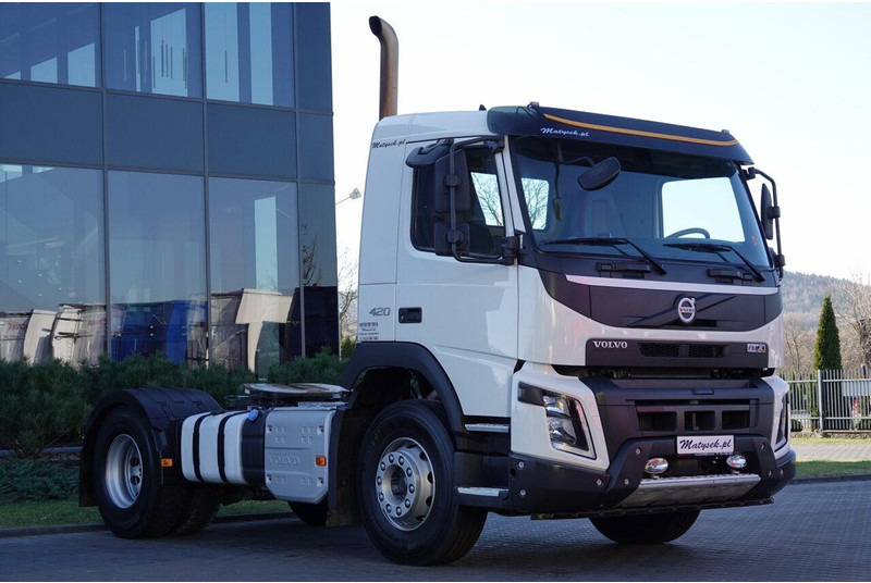 Volvo FMX 420 / 13 LITROWY / NISKA KABINA / SPROWADZONY / EURO 6 - Tracteur routier: photos 1 Volvo FMX 420 / 13 LITROWY / NISKA KABINA / SPROWADZONY / EURO 6 - Tracteur routier: photos 1