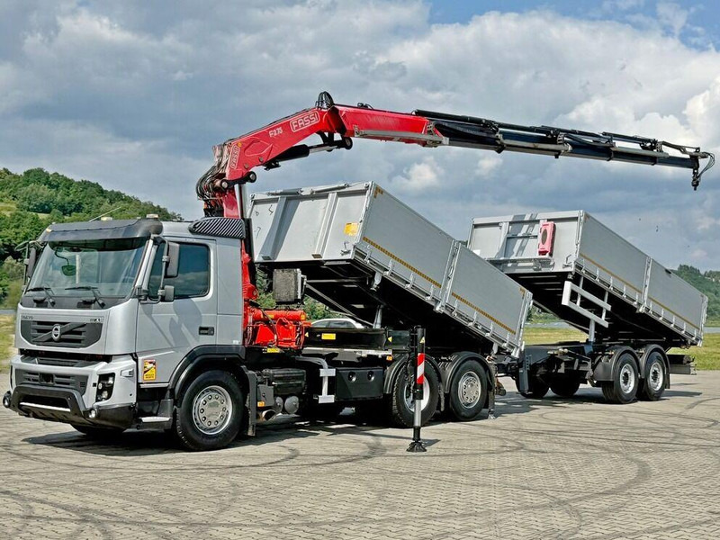 Volvo FMX 420* FASSI F275.2.25 + FUNK + Anhänger / TOP - Tracteur routier: photos 2 Volvo FMX 420* FASSI F275.2.25 + FUNK + Anhänger / TOP - Tracteur routier: photos 2