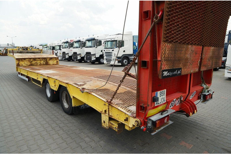 Semi-remorque surbaissé Verem NACZEPA LAWETA / NISKOPODWOZIOWA / 13.M / NAJAZDY HYDRAULICZNE: photos 13