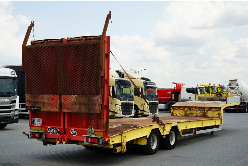 Semi-remorque surbaissé Verem NACZEPA LAWETA / NISKOPODWOZIOWA / 13.M / NAJAZDY HYDRAULICZNE: photos 10