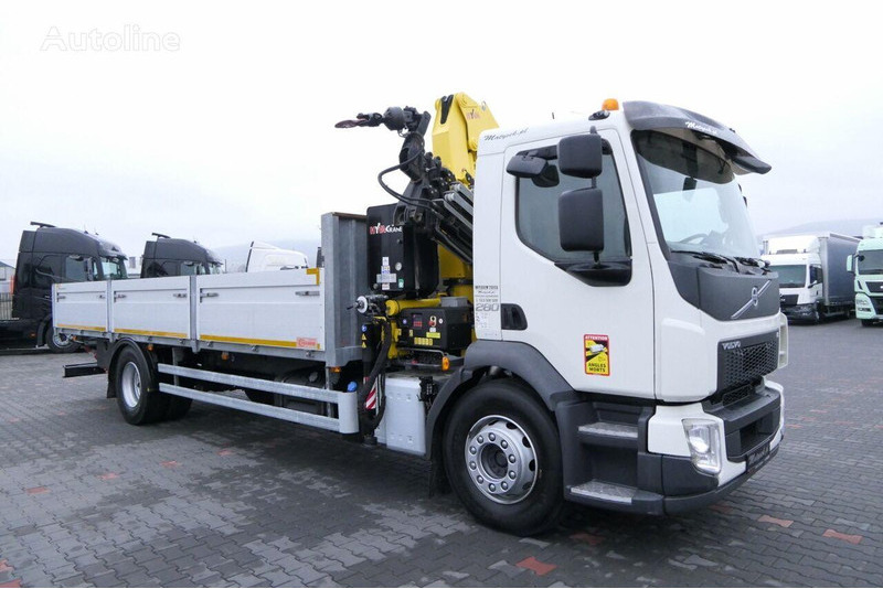 Volvo FE 280 - Camion plateau, Camion grue: photos 3 Volvo FE 280 - Camion plateau, Camion grue: photos 3