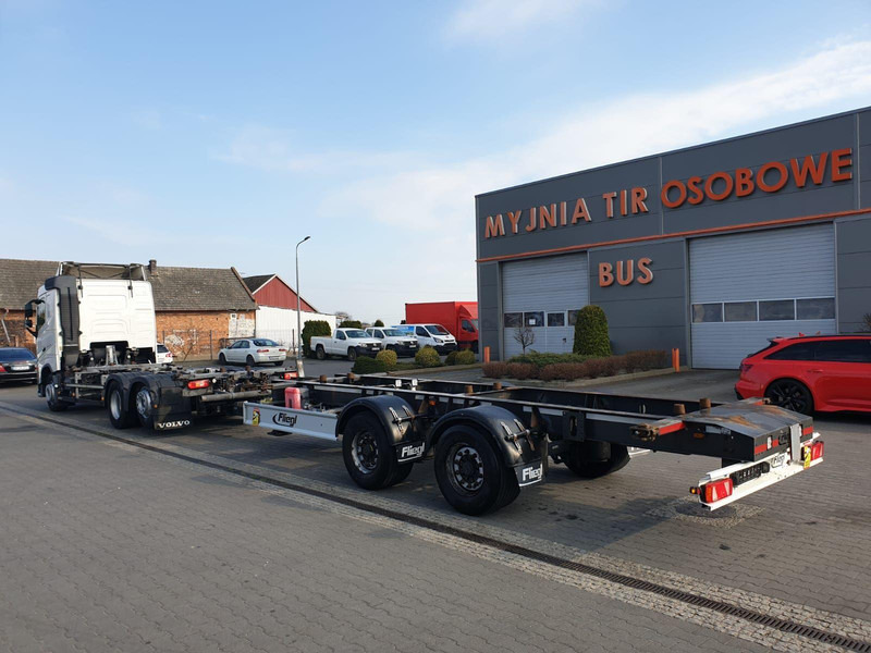 Volvo FH 460 EURO 6 BDF SWAP CHASSIS + TRAILER FLIEGL TWP180 - Châssis cabine: photos 5 Volvo FH 460 EURO 6 BDF SWAP CHASSIS + TRAILER FLIEGL TWP180 - Châssis cabine: photos 5