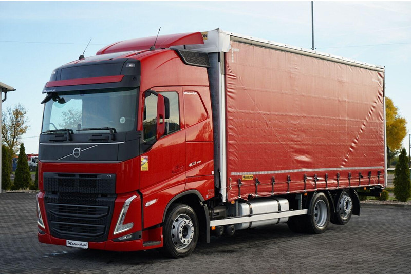 Volvo FH 460 / SOLÓWKA / I-SAVE / I-PARK COOL / OŚ PODNOSZONA SKRĘTNA - Camion à rideaux coulissants: photos 4 Volvo FH 460 / SOLÓWKA / I-SAVE / I-PARK COOL / OŚ PODNOSZONA SKRĘTNA - Camion à rideaux coulissants: photos 4