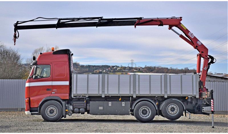 Volvo FH 480 Kipper 6,20m + HMF 1823 K3 + FUNK - Camion benne, Camion grue: photos 5 Volvo FH 480 Kipper 6,20m + HMF 1823 K3 + FUNK - Camion benne, Camion grue: photos 5