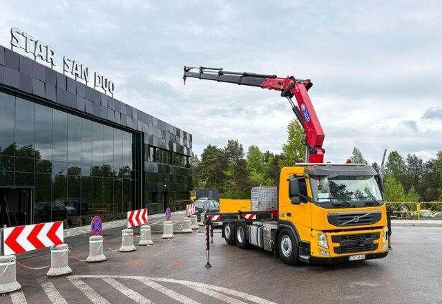 Volvo FM 460 6x4x4 HMF 3220 Crane HDS - Camion plateau, Camion grue: photos 5 Volvo FM 460 6x4x4 HMF 3220 Crane HDS - Camion plateau, Camion grue: photos 5
