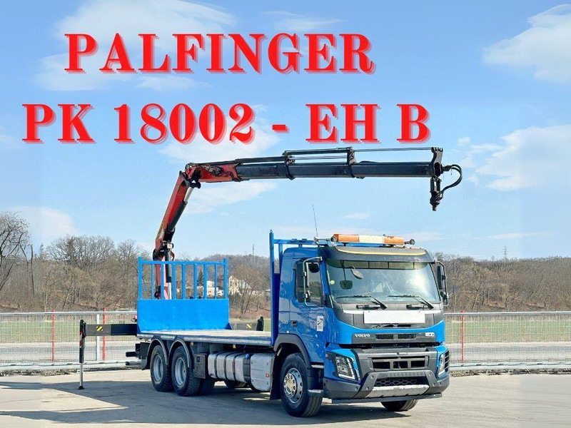 Volvo FMX 500 * PK 18002 - EH B + FUNK/6x4 * TOP - Camion plateau, Camion grue: photos 1 Volvo FMX 500 * PK 18002 - EH B + FUNK/6x4 * TOP - Camion plateau, Camion grue: photos 1