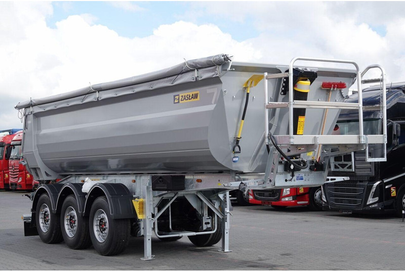 Zaslaw WYWROTKA 26 m3 / FABRYCZNIE NOWA / STALOWA / RYNNA WANNA HP / OŚ - Semi-remorque benne: photos 1 Zaslaw WYWROTKA 26 m3 / FABRYCZNIE NOWA / STALOWA / RYNNA WANNA HP / OŚ - Semi-remorque benne: photos 1