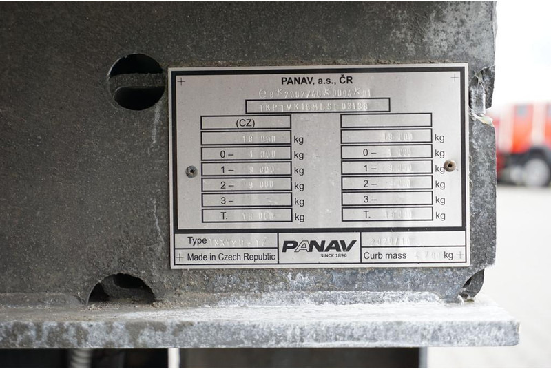 Remorque rideaux coulissants panav TANDEM / DŁ. 8,2 M / FIRANKA / 20 PALET: photos 11