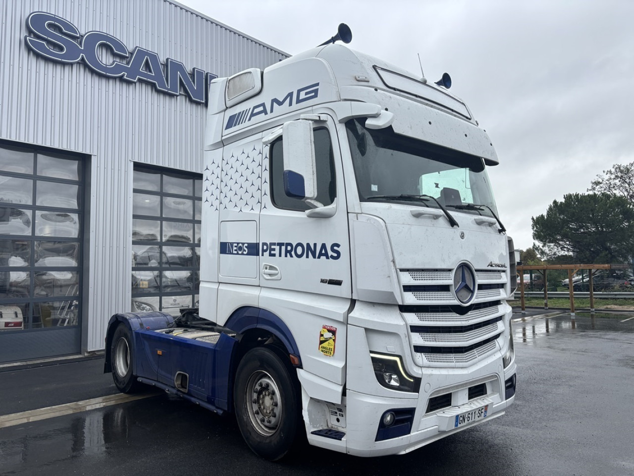 MERCEDES-BENZ ACTROS 1858 - Tracteur routier: photos 3 MERCEDES-BENZ ACTROS 1858 - Tracteur routier: photos 3