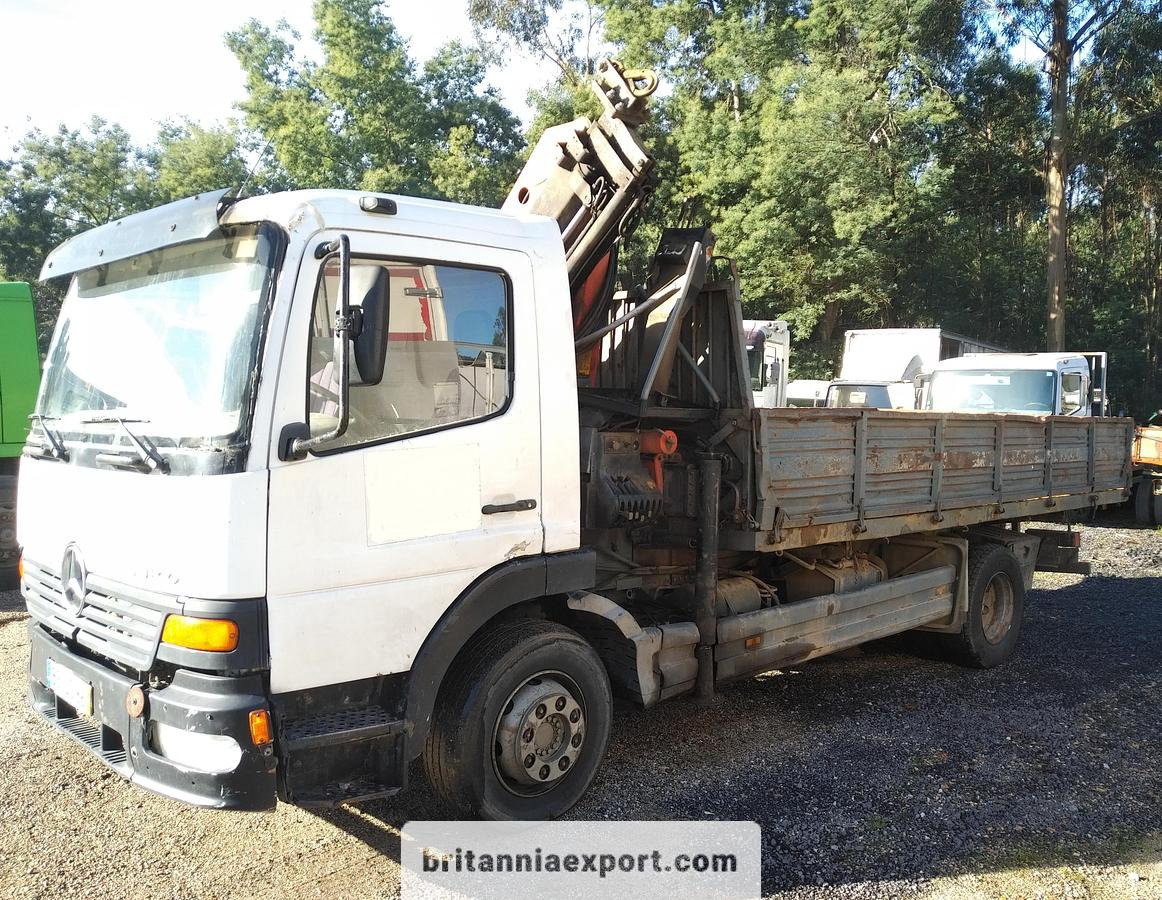 MERCEDES-BENZ Atego 1528 | 15 Ton | with Palfinger PK7501 5.7 Ton Crane - Camion benne: photos 2 MERCEDES-BENZ Atego 1528 | 15 Ton | with Palfinger PK7501 5.7 Ton Crane - Camion benne: photos 2