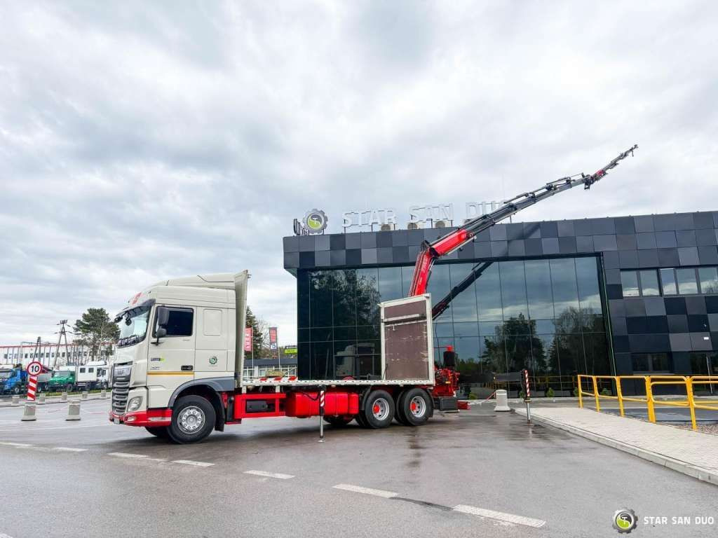 DAF XF 440 6x2 Fassi F365 FLY JIBCranePallet Grippe - Camion grue: photos 3 DAF XF 440 6x2 Fassi F365 FLY JIBCranePallet Grippe - Camion grue: photos 3