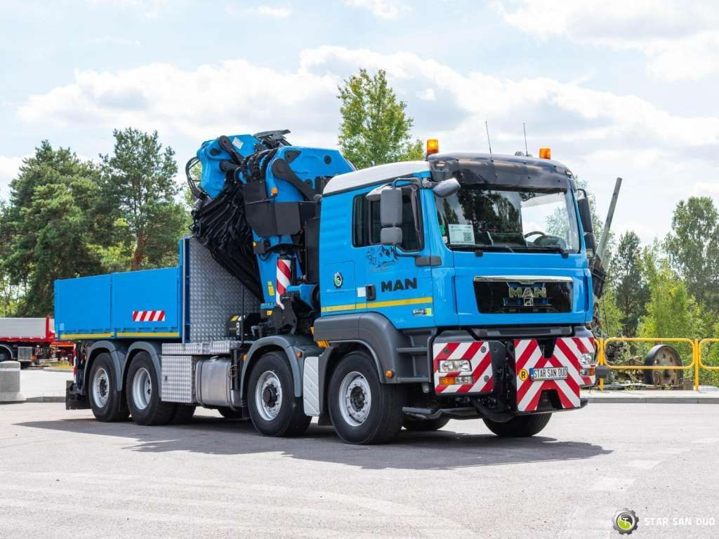 MAN TGA 35.480 8x4 H PALFINGER PK 150002 Crane Winc - Camion grue: photos 3 MAN TGA 35.480 8x4 H PALFINGER PK 150002 Crane Winc - Camion grue: photos 3