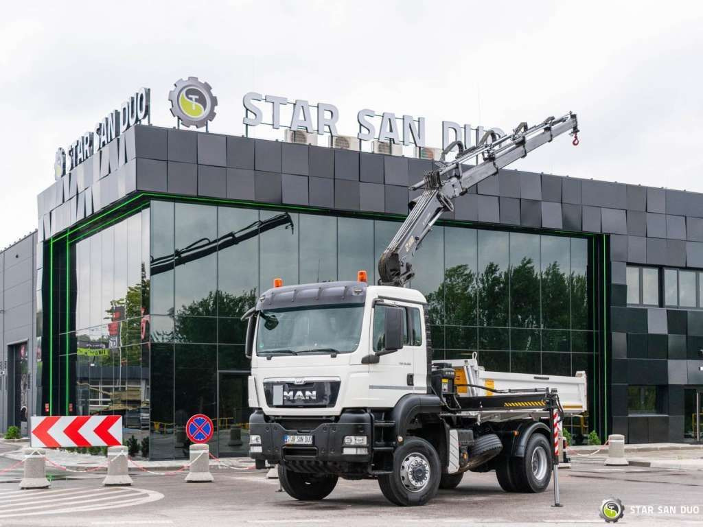 MAN TGS 18.360 4x4 HIAB 144 E-4 Crane Kipper MAN TGS 18.360 4x4 HIAB 144 E-4 Crane Kipper - Camion grue, Camion benne: photos 3 MAN TGS 18.360 4x4 HIAB 144 E-4 Crane Kipper MAN TGS 18.360 4x4 HIAB 144 E-4 Crane Kipper - Camion grue, Camion benne: photos 3