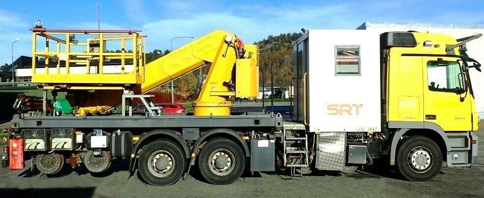 Mercedes-Benz 3344 SRT SCHÖRLING Road Rail Railway Zweiweg . - Camion avec nacelle: photos 5 Mercedes-Benz 3344 SRT SCHÖRLING Road Rail Railway Zweiweg . - Camion avec nacelle: photos 5