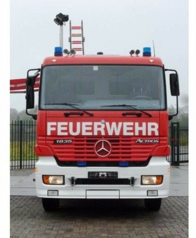 Camion de pompier Mercedes-Benz ACTROS 1835 Feuerwehr 2080 L Fire Unit !!: photos 6