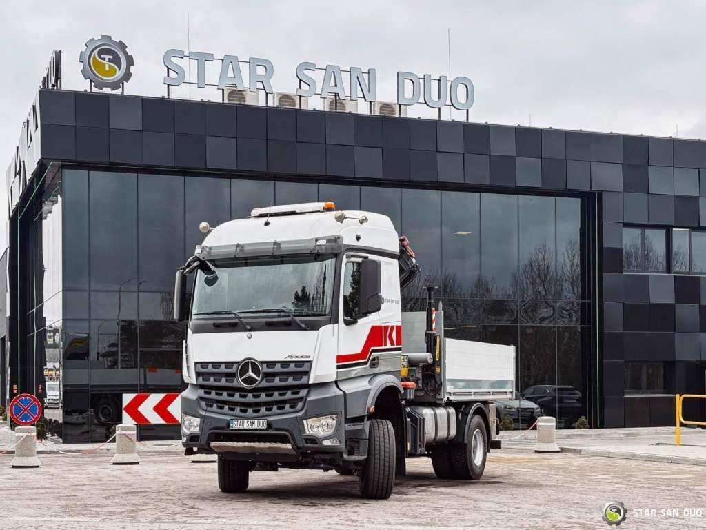 Mercedes-Benz AROCS 1851 PALFINGER PK 20002 Crane Kran - Camion grue: photos 2 Mercedes-Benz AROCS 1851 PALFINGER PK 20002 Crane Kran - Camion grue: photos 2
