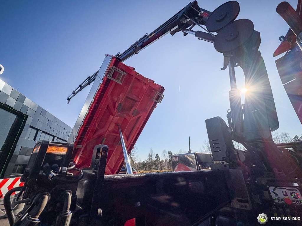 Camion benne neuf Mercedes-Benz  AROCS 3358L 6x4 HIAB 192X-HIPRO E-6 Crane Kippe: photos 20