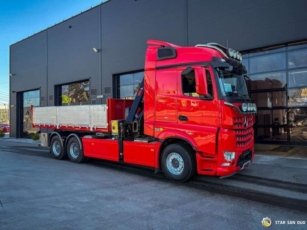 Camion benne neuf Mercedes-Benz  AROCS 3358L 6x4 HIAB 192X-HIPRO E-6 Crane Kippe: photos 8
