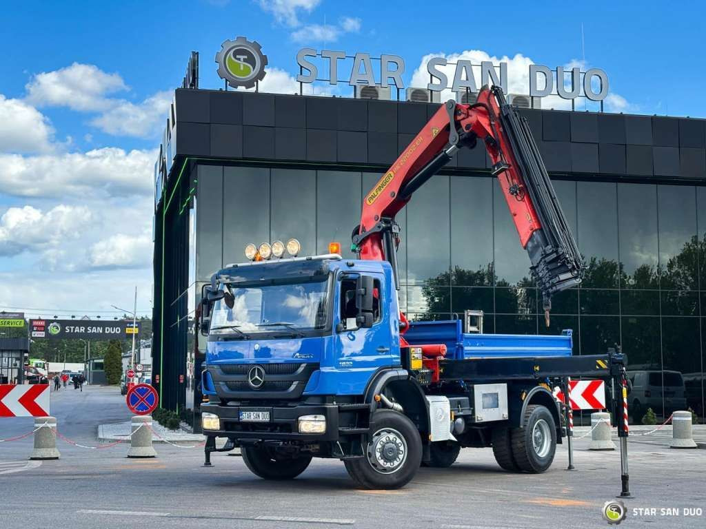 Mercedes-Benz AXOR 1833 4x4 Palfinger PK 22002 EH Crane Winch - Camion benne: photos 5 Mercedes-Benz AXOR 1833 4x4 Palfinger PK 22002 EH Crane Winch - Camion benne: photos 5