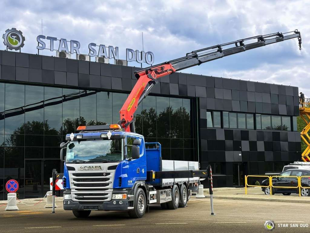 Scania G440 6x2 PALFINGER PK 34002SH Crane Kran - Camion grue: photos 1 Scania G440 6x2 PALFINGER PK 34002SH Crane Kran - Camion grue: photos 1