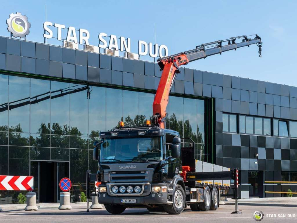 Scania  P270 6x2 PALFINGER PK 20002  HDS Crane Rotator - Camion grue: photos 1 Scania  P270 6x2 PALFINGER PK 20002  HDS Crane Rotator - Camion grue: photos 1