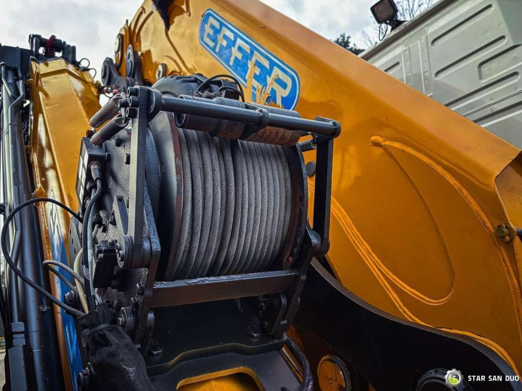 Camion grue Volvo  FM 450 6x2 EFFER 395/8S Euro 6  Crane Winch: photos 12