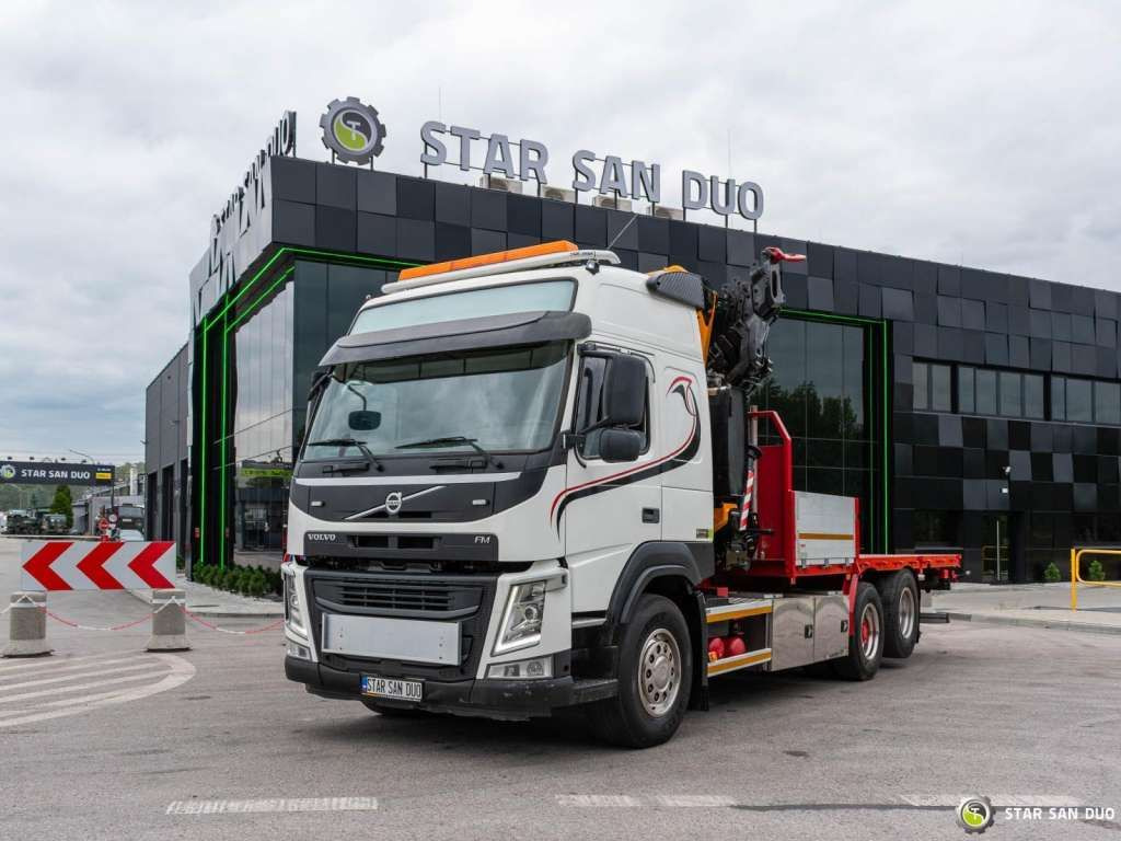 Camion grue Volvo  FM 450 6x2 EFFER 395/8S Euro 6  Crane Winch: photos 14