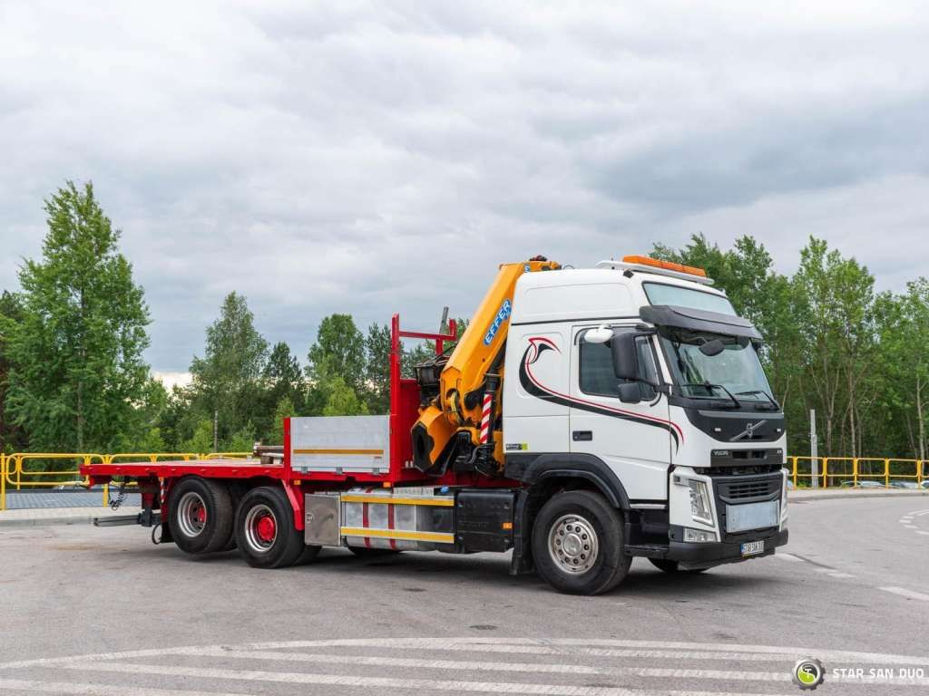 Camion grue Volvo  FM 450 6x2 EFFER 395/8S Euro 6  Crane Winch: photos 10