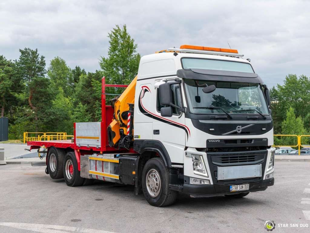 Camion grue Volvo  FM 450 6x2 EFFER 395/8S Euro 6  Crane Winch: photos 6