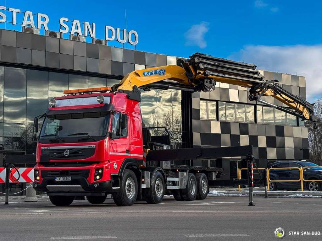 Volvo FMX 500 8x2 Effer 585 Fly Jib Winch Crane Kran Volvo FMX 500 8x2 Effer 585 Fly Jib Winch Crane Kran - Camion grue, Camion plateau: photos 2 Volvo FMX 500 8x2 Effer 585 Fly Jib Winch Crane Kran Volvo FMX 500 8x2 Effer 585 Fly Jib Winch Crane Kran - Camion grue, Camion plateau: photos 2