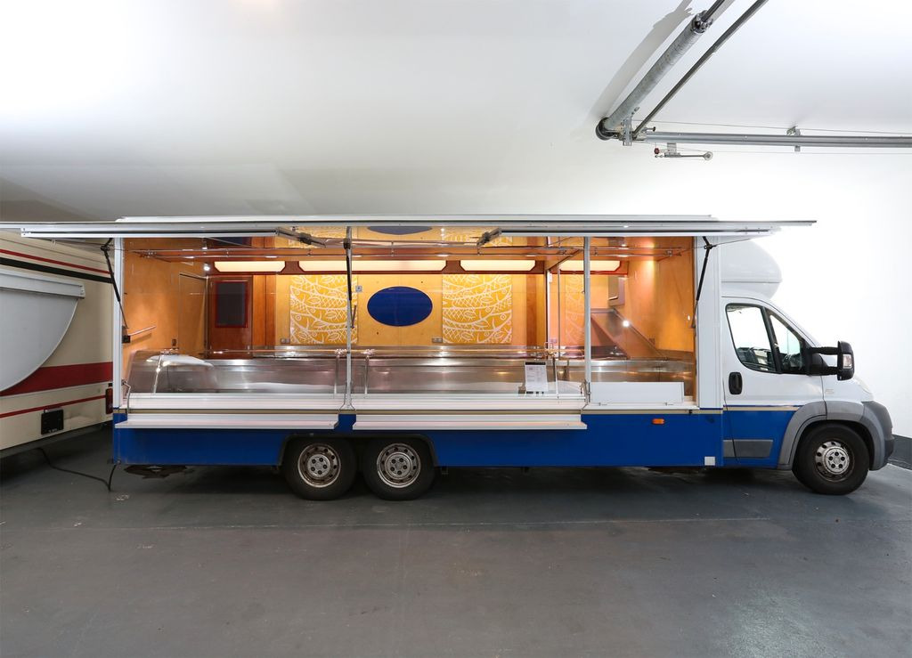 Camion magasin, Véhicule utilitaire Fiat Verkaufsfahrzeug Borco Höhns