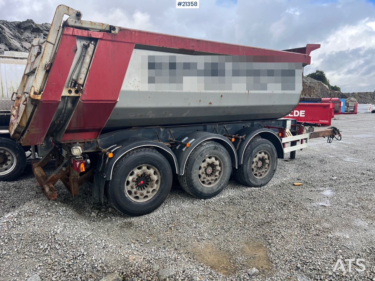 Carnehl 3 akslet - Remorque benne: photos 2 Carnehl 3 akslet - Remorque benne: photos 2