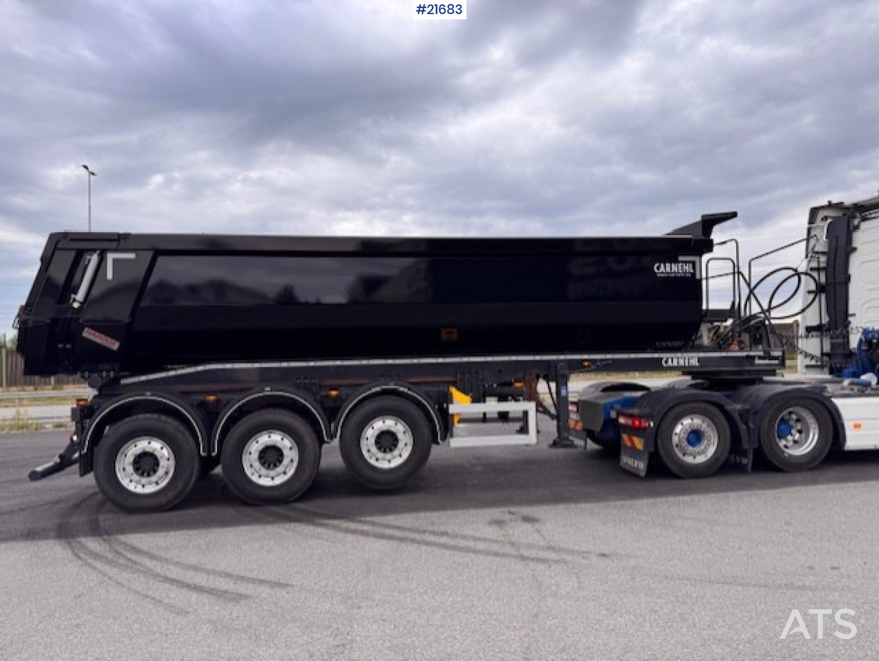 Carnehl Carnehl Tippsemi. Godt utstyrt. - Semi-remorque benne: photos 4 Carnehl Carnehl Tippsemi. Godt utstyrt. - Semi-remorque benne: photos 4