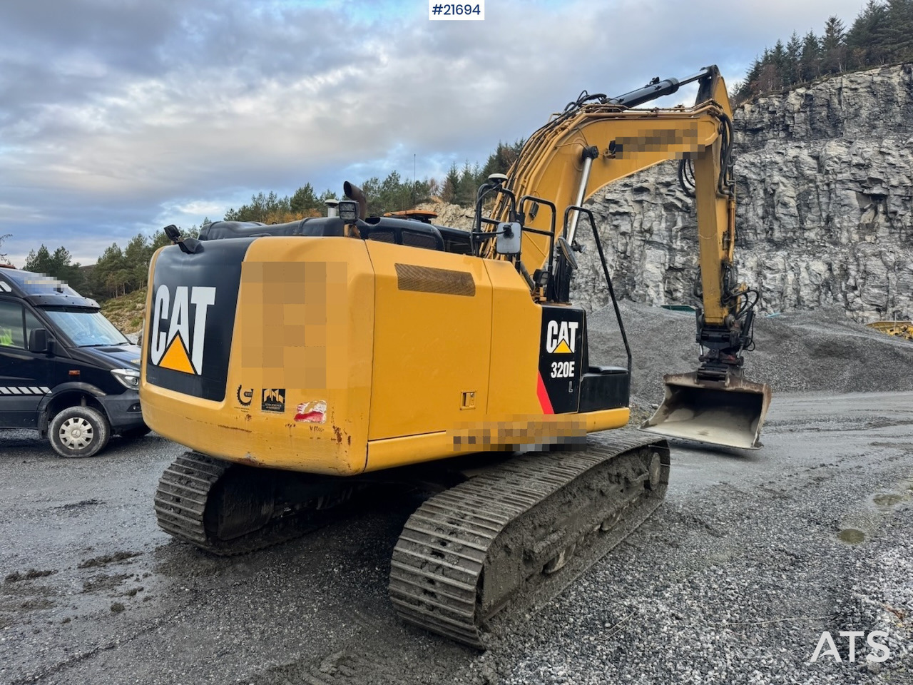 Caterpillar 320EL - Pelle sur chenille: photos 5 Caterpillar 320EL - Pelle sur chenille: photos 5