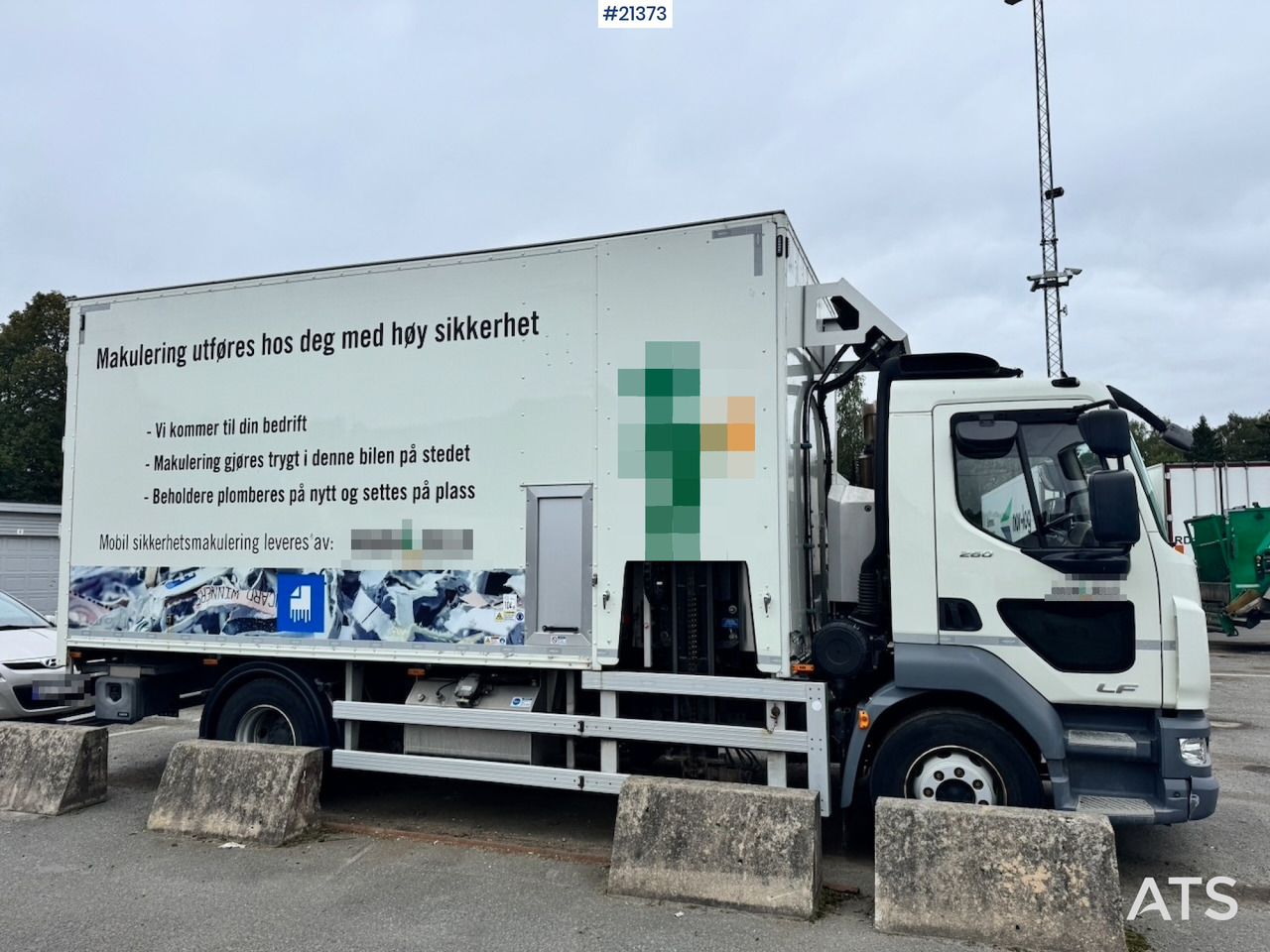 DAF LF 260 Makuleringsbil. 37 000 km! Må Sees! - Broyeur industriel, Camion: photos 5 DAF LF 260 Makuleringsbil. 37 000 km! Må Sees! - Broyeur industriel, Camion: photos 5