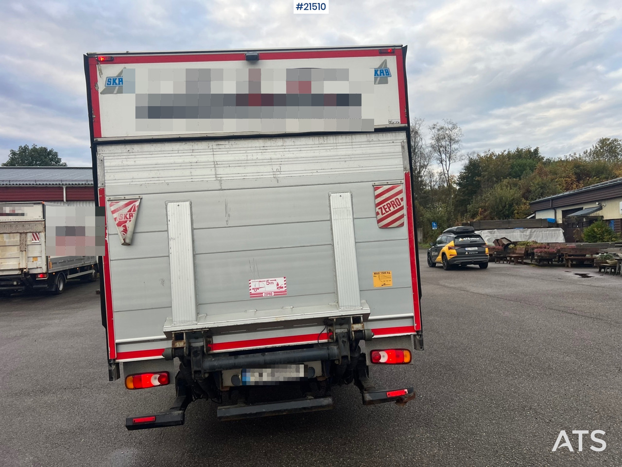 Camion fourgon DAF LF 45 4x2 Skapbil m/ lift Rep.Objekt: photos 13