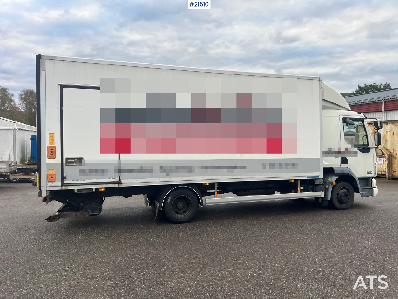 Camion fourgon DAF LF 45 4x2 Skapbil m/ lift Rep.Objekt: photos 6