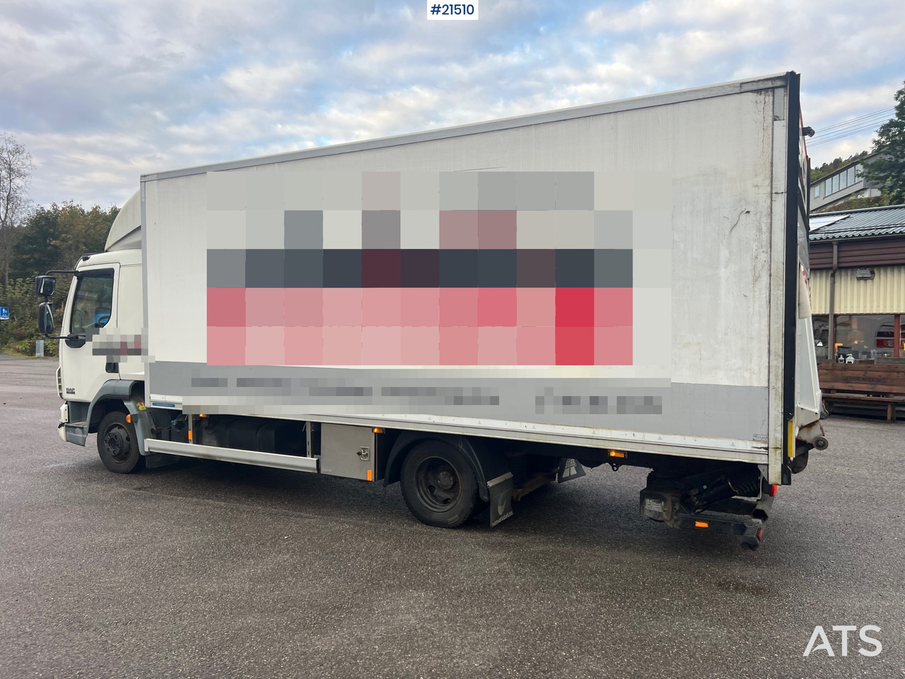 Camion fourgon DAF LF 45 4x2 Skapbil m/ lift Rep.Objekt: photos 18