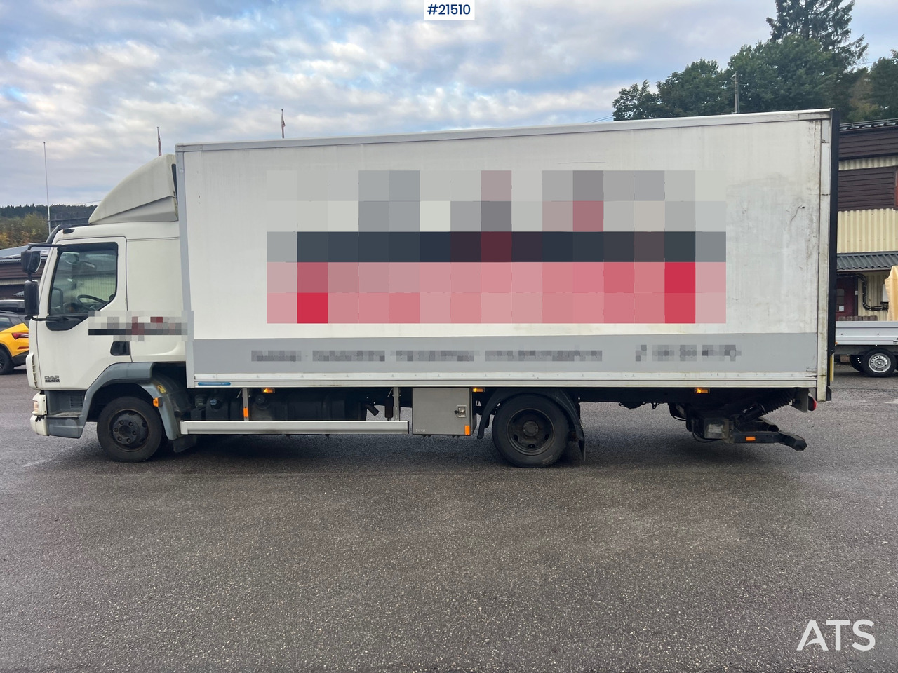 Camion fourgon DAF LF 45 4x2 Skapbil m/ lift Rep.Objekt: photos 19