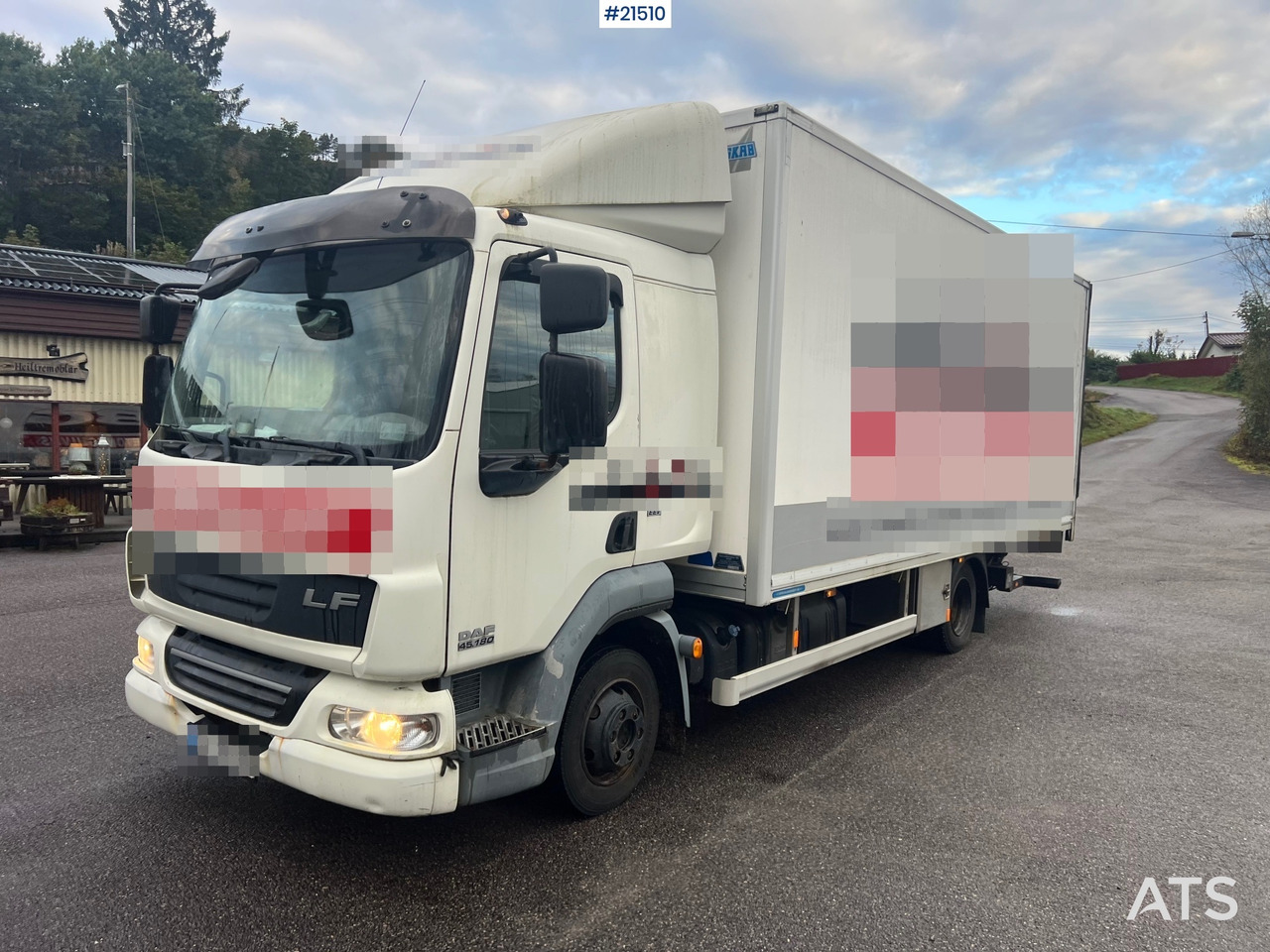 Camion fourgon DAF LF 45 4x2 Skapbil m/ lift Rep.Objekt: photos 25