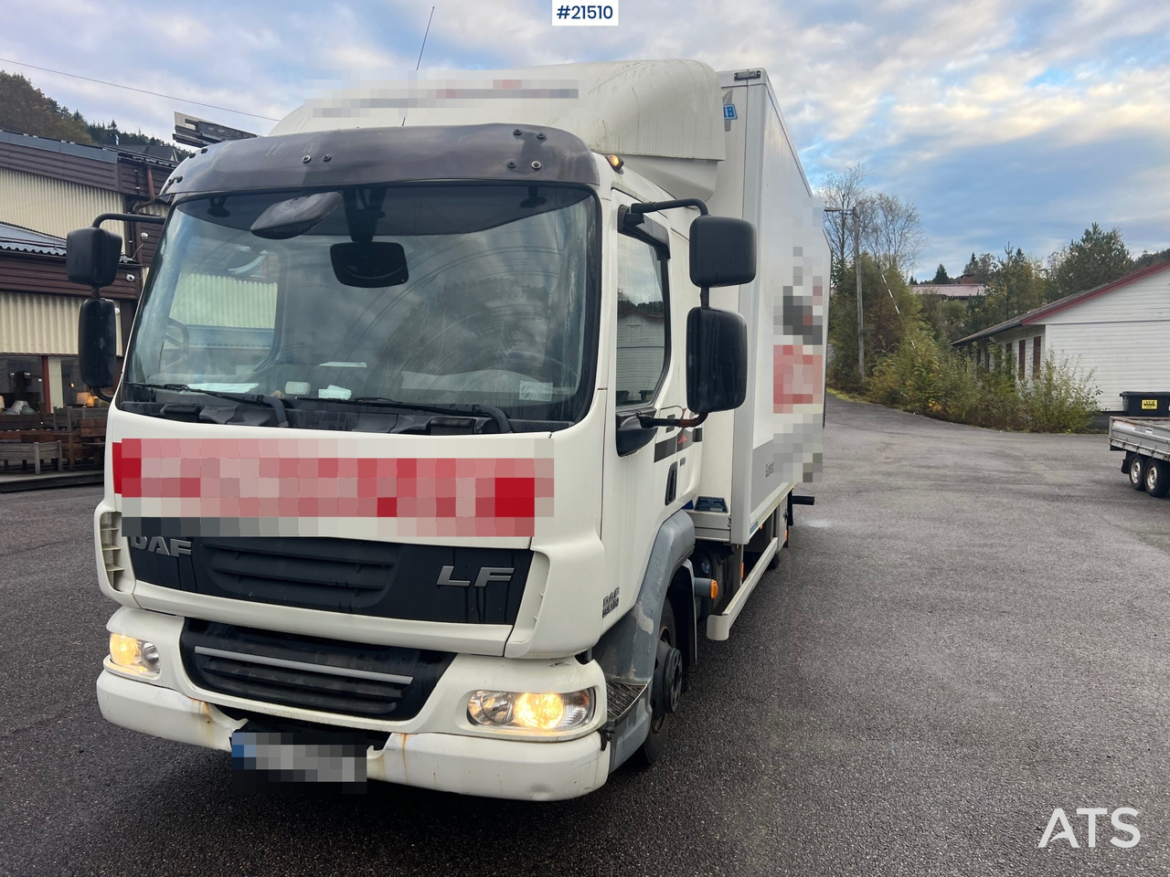 Camion fourgon DAF LF 45 4x2 Skapbil m/ lift Rep.Objekt: photos 27